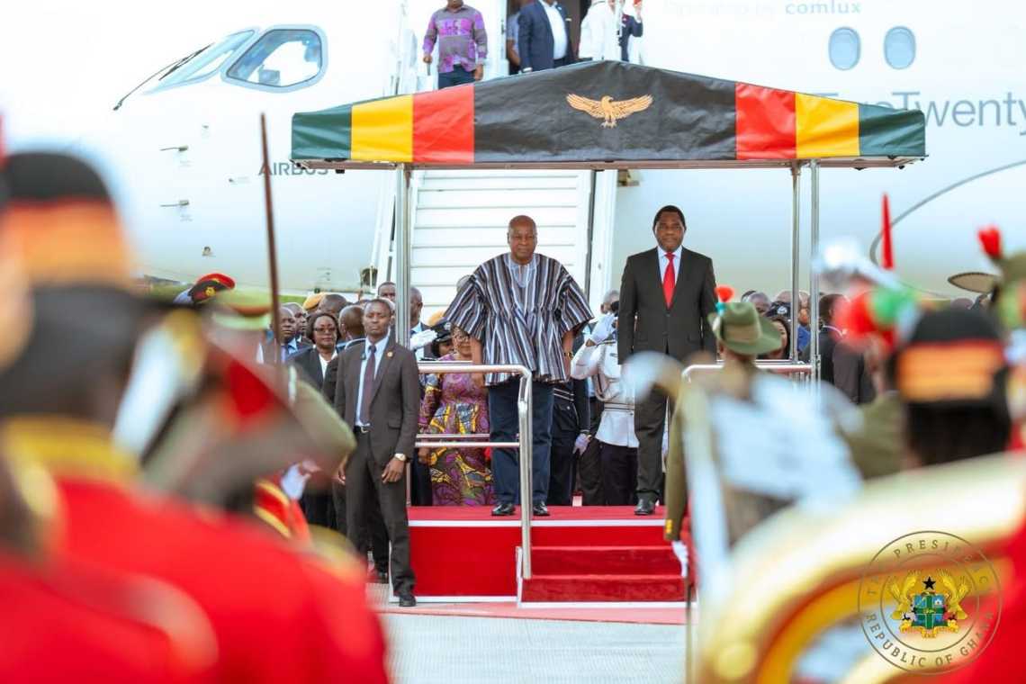 President Mahama Details Ghana’s $10B "Goldbod" Success to Zambian Parliament