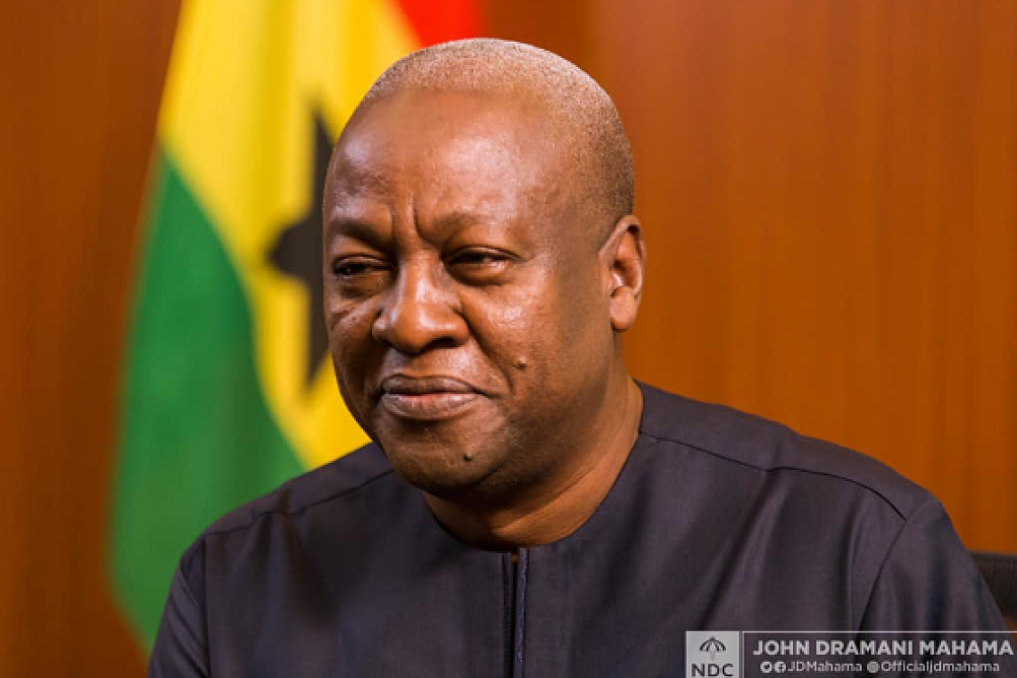 "A Month of Renewal": President Mahama and First Lady Lordina Extend Warm Ramadan Greetings to the Muslim Ummah