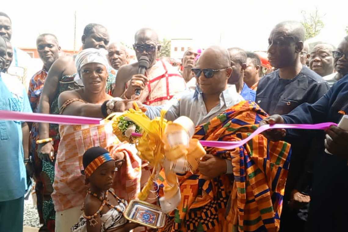 From Dilapidation to Development: Rock Africa CEO Commissioned as Chief After Gifting Ultra-Modern School Block